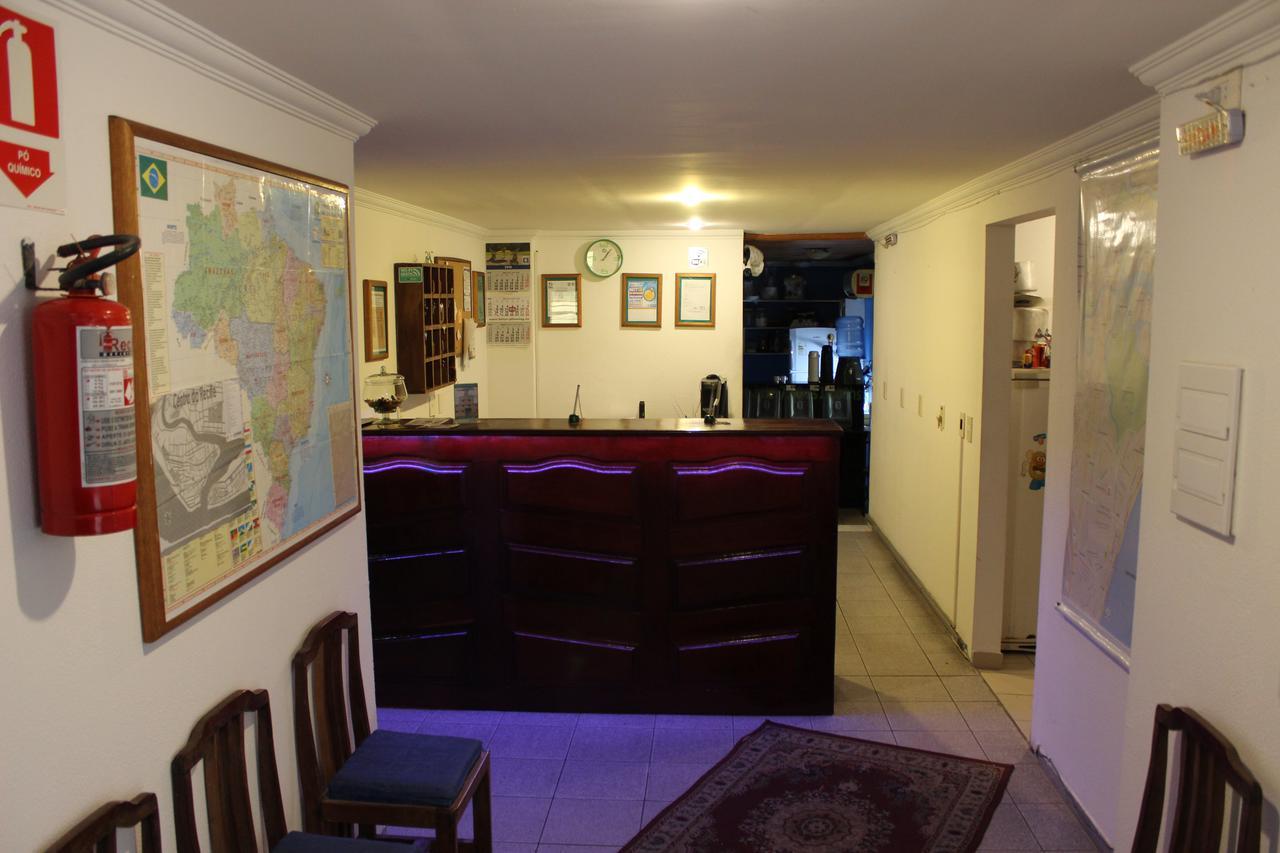 ז'אבואטו דוס גוארראפס Hotel Pousada Da Praca מראה חיצוני תמונה